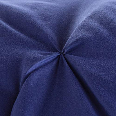 Navy Pinch Pleat
