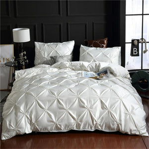 Luxury Silky Comfortable Quilt Cover Bedding Linens Set - Anna's Linens Store