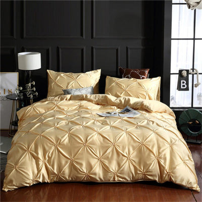 Luxury Silky Comfortable Quilt Cover Bedding Linens Set - Anna's Linens Store