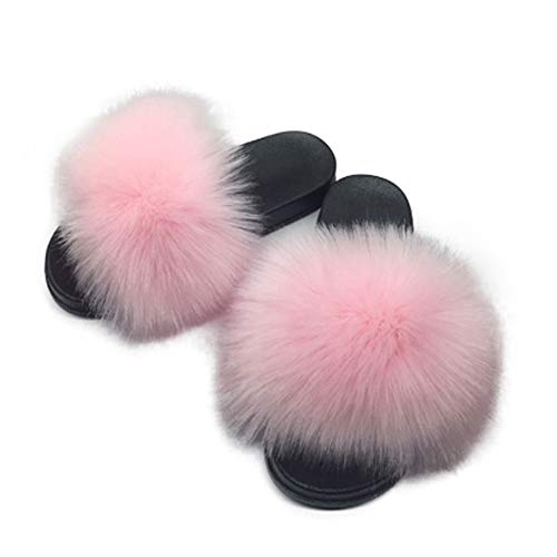 Fluffy Fuzzy Faux Fur Slippers