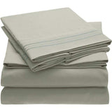 Hotel Luxury Extra Deep Pocket up to 21" 1800 Ultra Soft Bedding Sheets 4 Pieces - Anna's Linens Store