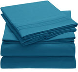 Hotel Luxury Extra Deep Pocket up to 21" 1800 Ultra Soft Bedding Sheets 4 Pieces - Anna's Linens Store