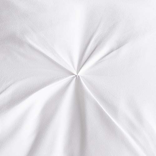 White Pinch Pleat