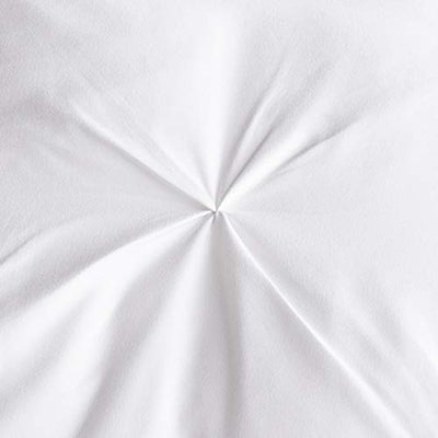 White Pinch Pleat